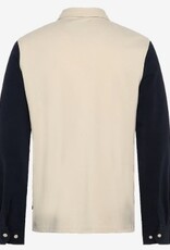 Morris Rugby Heren Lange Poloshirt, creme