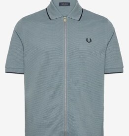 Fred Perry Korte Mouwen Poloshirt, lichtblauw