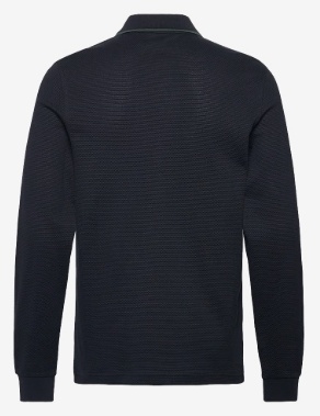 Fred Perry Heren Lange Mouwen Poloshirt, blauw