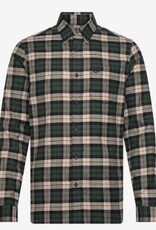 Fred Perry Heren Geruite Overhemd, groen