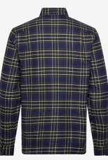 Fred Perry Heren Geruite Overhemd, blauw