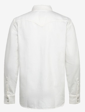 Levi's® Heren Casual Spijkeroverhemd, wit