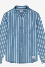 Lee  Heren Casual Spijkeroverhemd, blauw