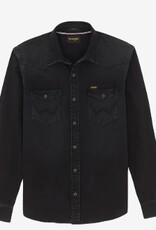 Lee  Heren Casual Spijkeroverhemd, zwart