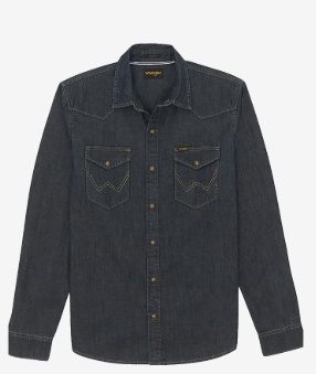 Lee  Heren Casual Spijkeroverhemd, indigo