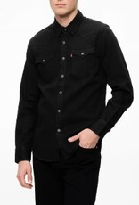 Levi's® Heren Casual Spijkeroverhemd, zwart