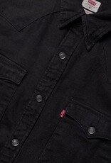 Levi's® Heren Casual Spijkeroverhemd, zwart