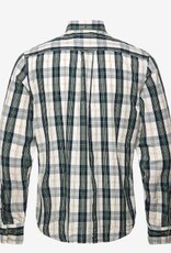 GANT Heren Casual Geruite Overhemd, groen