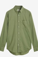 GANT Heren Casual Overhemd, olijfgroen