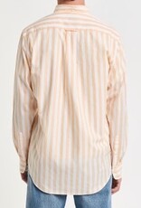 GANT Heren Casual Gestreept Overhemd, orange