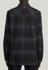 G-Star Heren Casual Geruite Overhemd, blauw