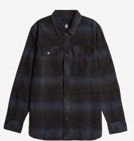 G-Star Casual Geruite Overhemd, blauw