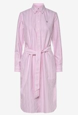 Polo Ralph Lauren Dames Lange Overhemdjurk, roze
