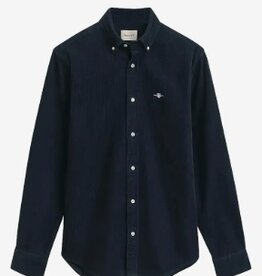 GANT Casual Corduroy Overhemd, blauw