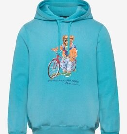 Polo Ralph Lauren Fleece Beer Hoodie, lichtblauw