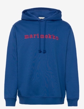 Marimekko French Heren Hoodie, blauw