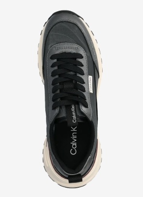 Calvin Klein Dames Hike Sneakers, zwart