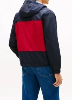 Tommy Hilfiger  Heren Omkeerbare jas, blauw