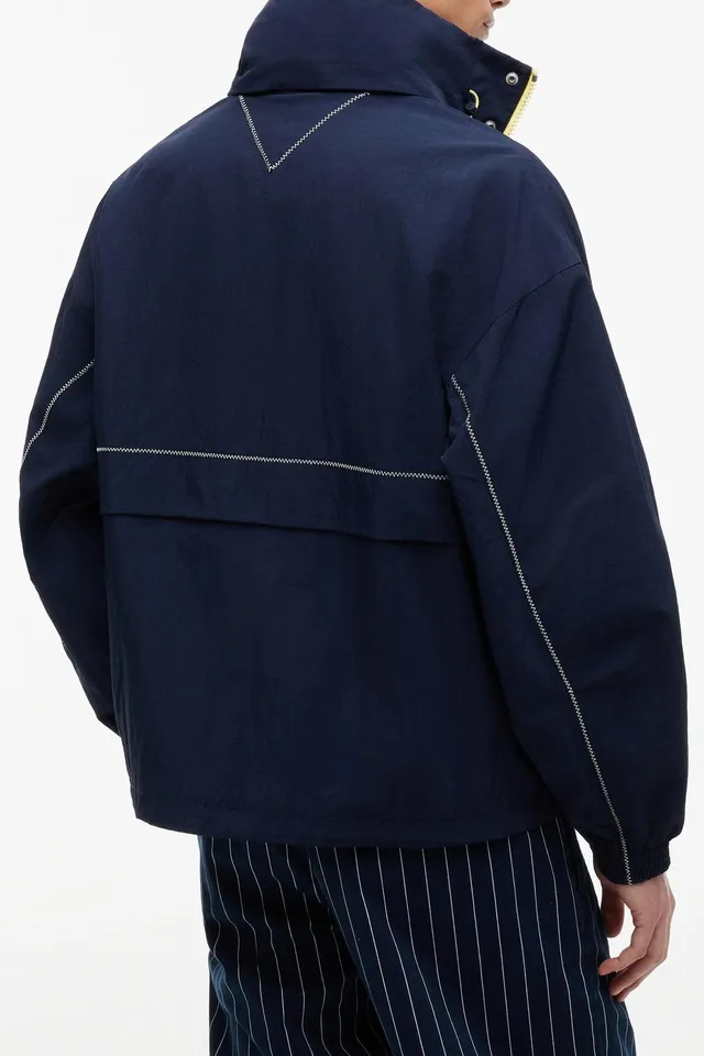 Tommy Hilfiger Heren Nautische Vibe jas, blauw