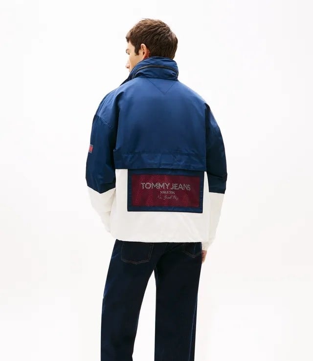 Tommy Hilfiger Heren Tussenjas, blauw