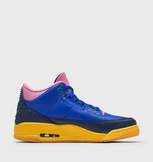 Nike Air  Jordan 3 Retro Brazil Sneakers, blauw