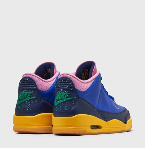 Nike Air  Jordan 3 Retro Brazil Sneakers, blauw