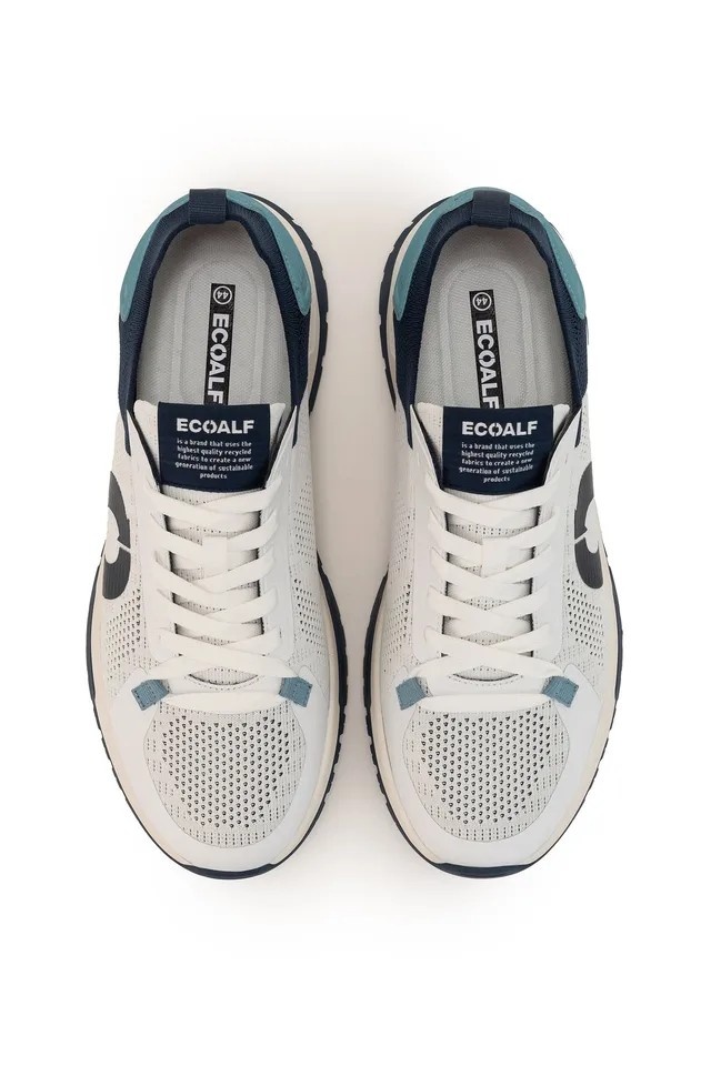Ecoalf  Heren Trainers sneakers, wit