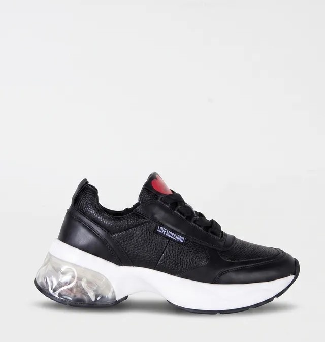 Love Moschino Dames Sneakers, zwart