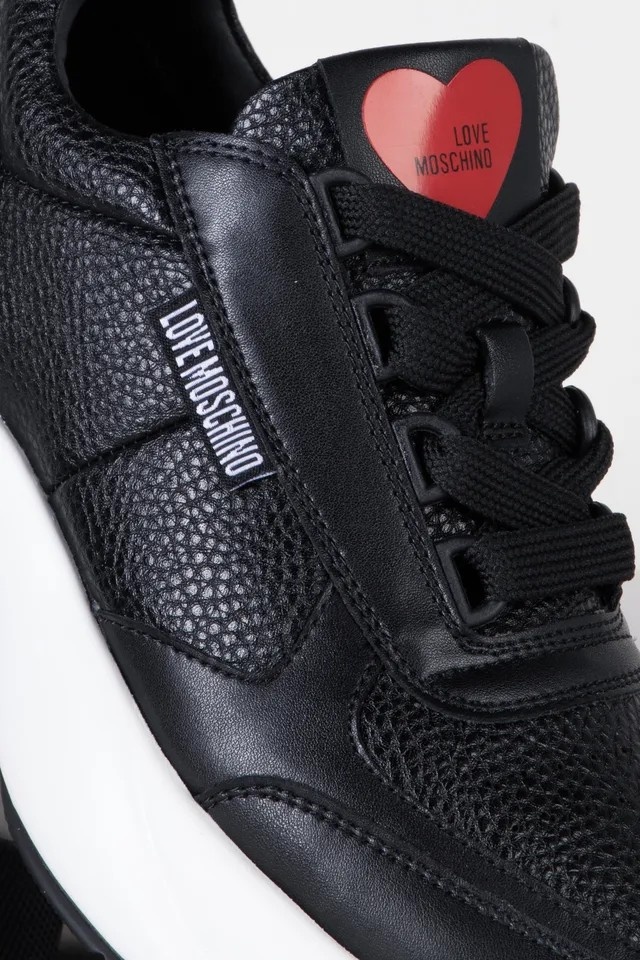Love Moschino Dames Sneakers, zwart