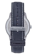 Heritor Commodus Automatic Skeleton herenhorloge, blauw/zilver