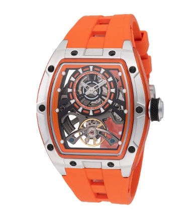 Invicta S1 Rally  Automatisch Heren Horloge, orange