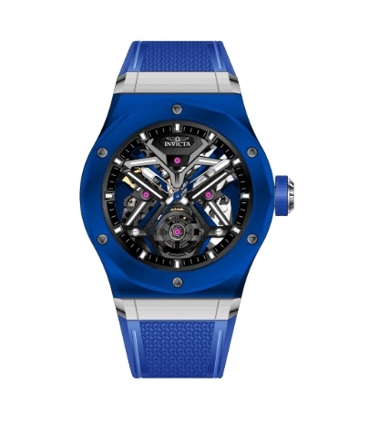 Invicta C43 Rally Automatisch Heren Horloge, blauw