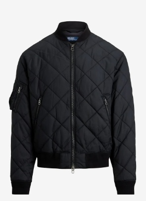 Polo Ralph Lauren  Heren Baseball BomberJacket, zwart