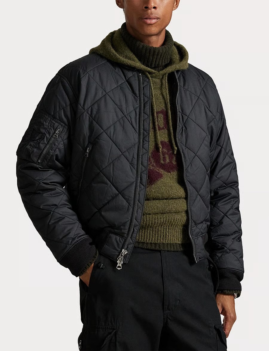 Polo Ralph Lauren  Heren Baseball BomberJacket, zwart