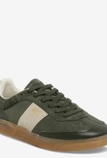 BOSS Dames  CHUNKY Lage Sneakers, donkergroen