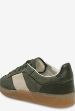 BOSS Dames  CHUNKY Lage Sneakers, donkergroen