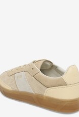 BOSS Dames CHUNKY Leder Sneakers, beige