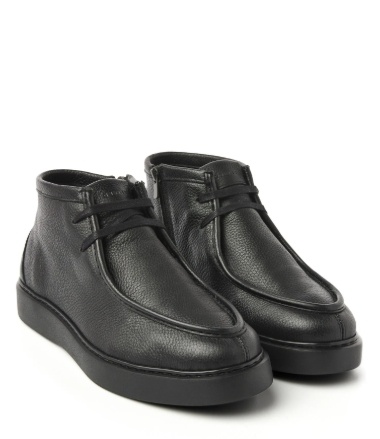 Nubikk Heren Leer Veterschoenen, zwar