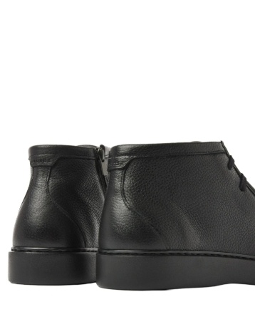 Nubikk Heren Leer Veterschoenen, zwar