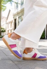 DWRS label CHUNKY Dames Lage Sneakers, wit