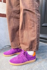 DWRS label CHUNKY Dames Lage Sneakers, paars