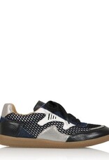 DWRS label  Leather Dames Lage Sneakers, zwart