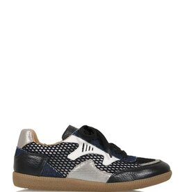 DWRS label  Leather Lage sneakers, zwart