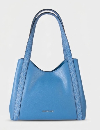 Michael Kors Dames Lare Schoudertas, lichtblauw