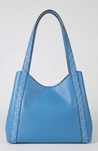 Michael Kors Dames Lare Schoudertas, lichtblauw