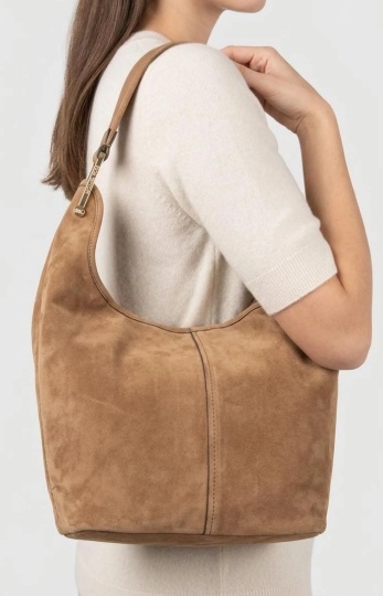 Michael Kors Dames leren schoudertas, bruin