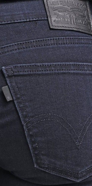 Levi's® Slim fit jeans Leocardia, donker blauw