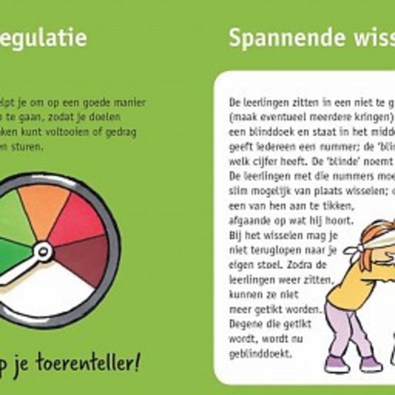 Kaartenset wijzer in executieve functies voor groep 1 tm 4