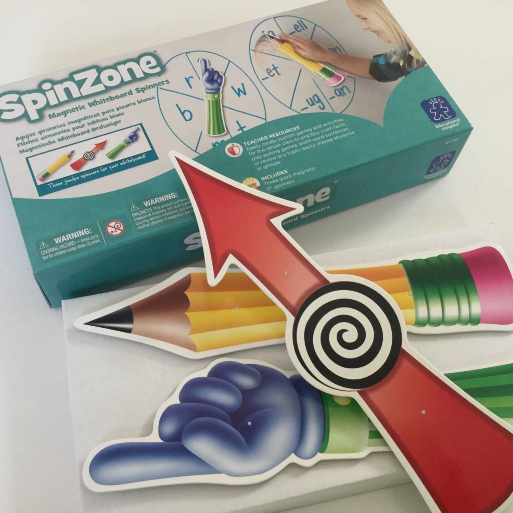 Whiteboard Magnetische spinner