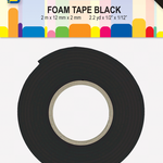 Zwart foamtape